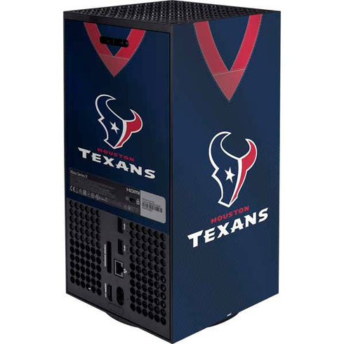 NFL Houston Texans Team Jersey XBox Series X Digital Edition Bundle Skin