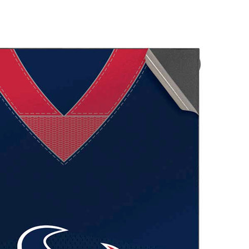 NFL Houston Texans Team Jersey XBox Series X Digital Edition Console Skin