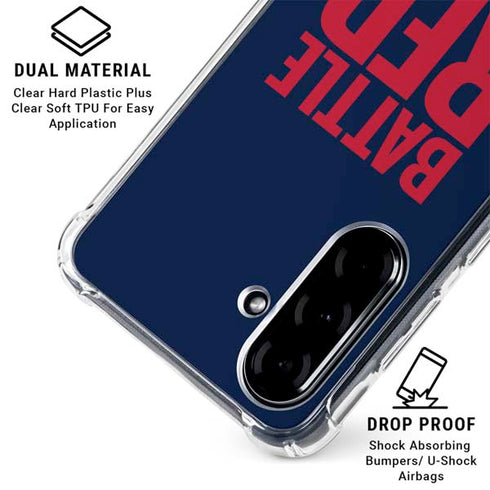 NFL Houston Texans Team Motto Galaxy A36 5G Clear Case