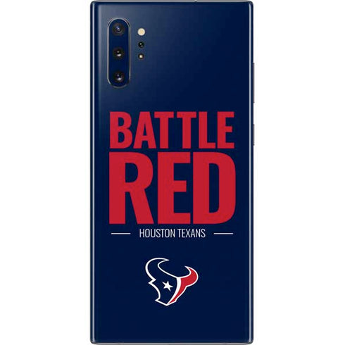 NFL Houston Texans Team Motto Galaxy Note 10 Plus Skin