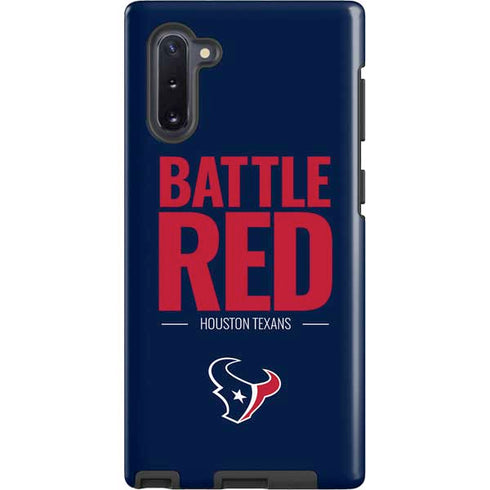 NFL Houston Texans Team Motto Galaxy Cases