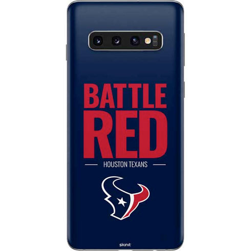NFL Houston Texans Team Motto Galaxy S10 Skin