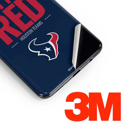 NFL Houston Texans Team Motto Galaxy S10 Skin