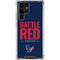 NFL Houston Texans Team Motto Galaxy S23 Ultra Clear Case