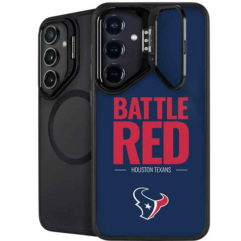 NFL Houston Texans Team Motto Galaxy S25 Plus Kickstand Case