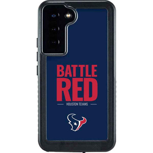 NFL Houston Texans Team Motto Galaxy S24 Plus Waterproof Case