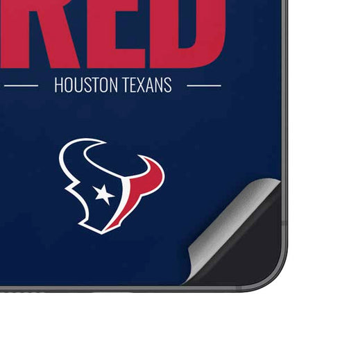 NFL Houston Texans Team Motto Galaxy S25 Skin