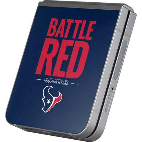 NFL Houston Texans Team Motto Galaxy Z Flip6 Skin