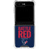 NFL Houston Texans Team Motto Galaxy Z Flip6 Clear Case