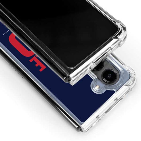 NFL Houston Texans Team Motto Galaxy Z Fold5 5G Clear Case