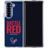 NFL Houston Texans Team Motto Galaxy Z Fold6 Clear Case