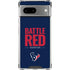 NFL Houston Texans Team Motto Google Pixel 8a Clear Case