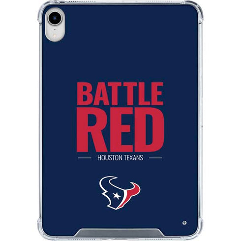 NFL Houston Texans Team Motto iPad 11th Gen (2025) Clear Case
