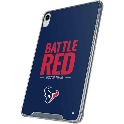 NFL Houston Texans Team Motto iPad 11th Gen (2025) Clear Case