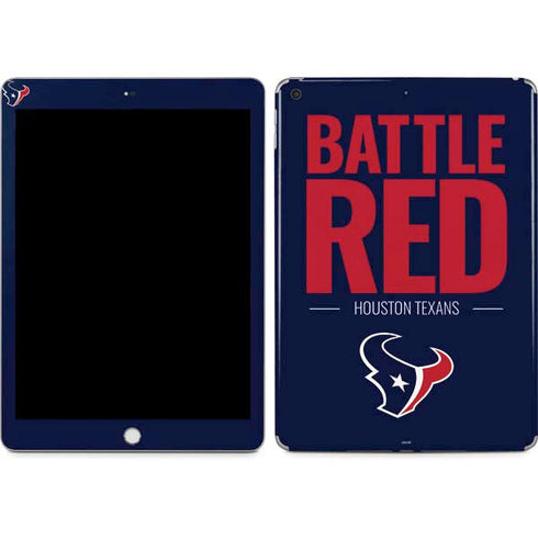 NFL Houston Texans Team Motto Apple iPad Skin