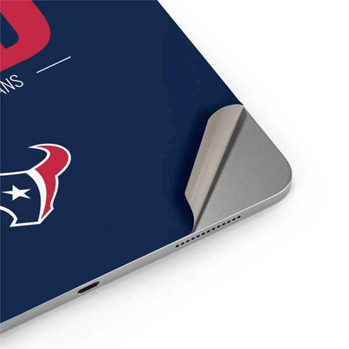NFL Houston Texans Team Motto Apple iPad Air Skin
