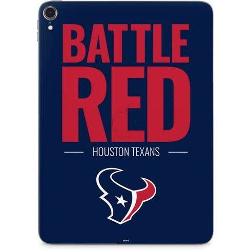 NFL Houston Texans Team Motto Apple iPad Pro Skin