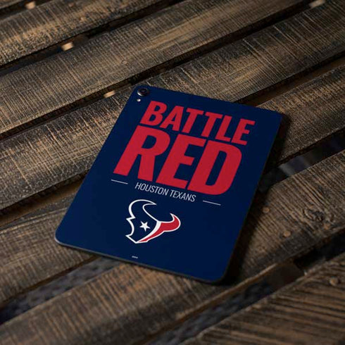 NFL Houston Texans Team Motto Apple iPad Pro Skin