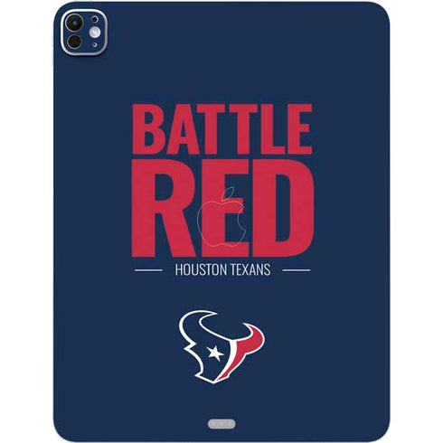 NFL Houston Texans Team Motto iPad Pro 13in M4 (2024) Skin