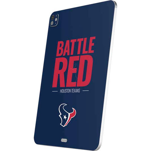 NFL Houston Texans Team Motto iPad Pro 13in M4 (2024) Skin