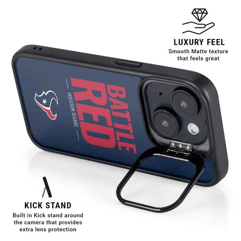 NFL Houston Texans Team Motto iPhone 13 Kickstand Case
