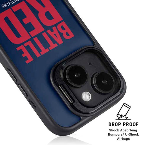 NFL Houston Texans Team Motto iPhone 14 Kickstand Case