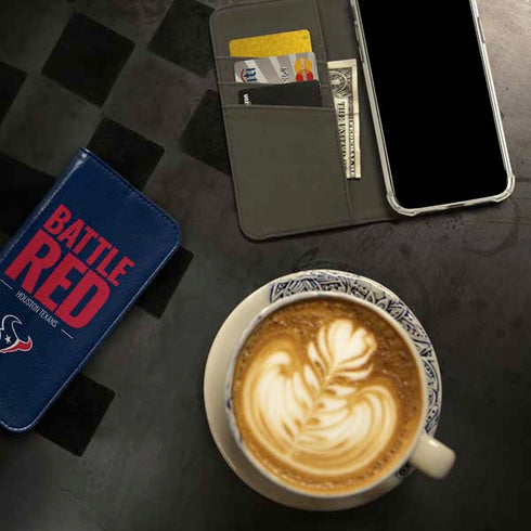 NFL Houston Texans Team Motto iPhone 15 Folio Case