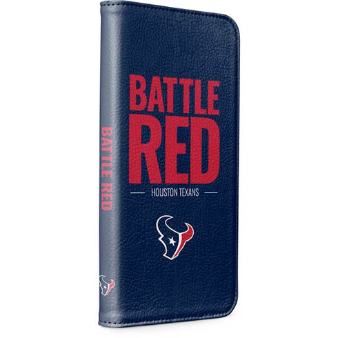 NFL Houston Texans Team Motto iPhone 15 Plus Folio Case