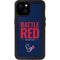 NFL Houston Texans Team Motto iPhone 15 Plus Waterproof Case
