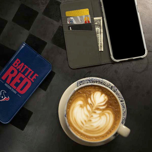 NFL Houston Texans Team Motto iPhone 15 Pro Folio Case