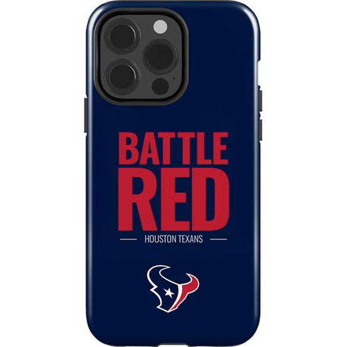 NFL Houston Texans Team Motto iPhone 15 Pro Impact Case
