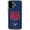 NFL Houston Texans Team Motto iPhone 16 Plus Clear Case