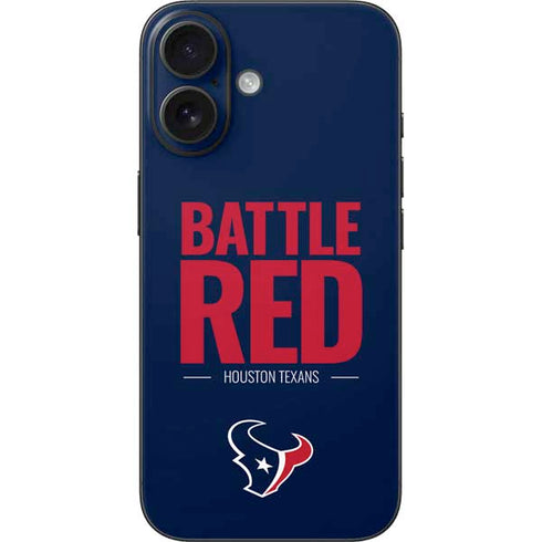 NFL Houston Texans Team Motto iPhone 16 Skin
