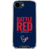 NFL Houston Texans Team Motto iPhone 16e Clear Case