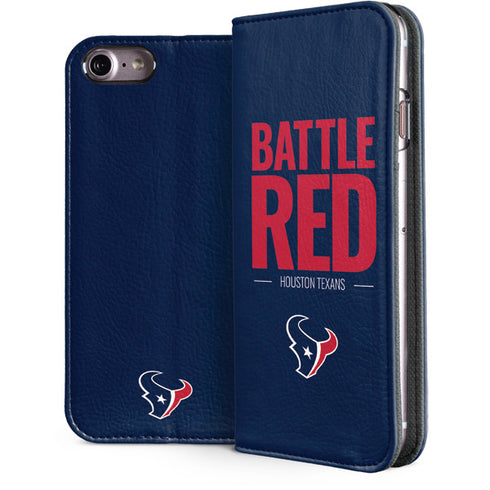 NFL Houston Texans Team Motto iPhone 7 Folio Case