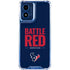 NFL Houston Texans Team Motto Moto G Play 4G (2024) Clear Case