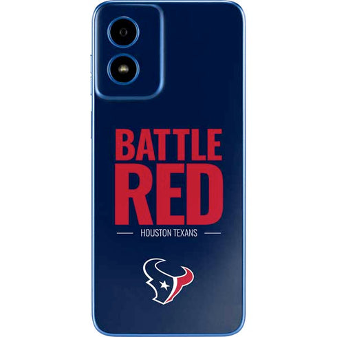 NFL Houston Texans Team Motto Moto G Play 4G (2024) Skin