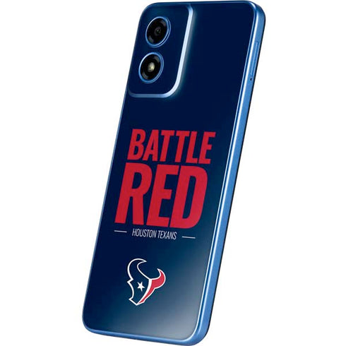 NFL Houston Texans Team Motto Moto G Play 4G (2024) Skin