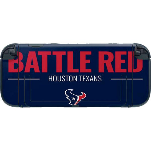 NFL Houston Texans Team Motto Nintendo Switch 2 (2025) with Joy-Con Skin