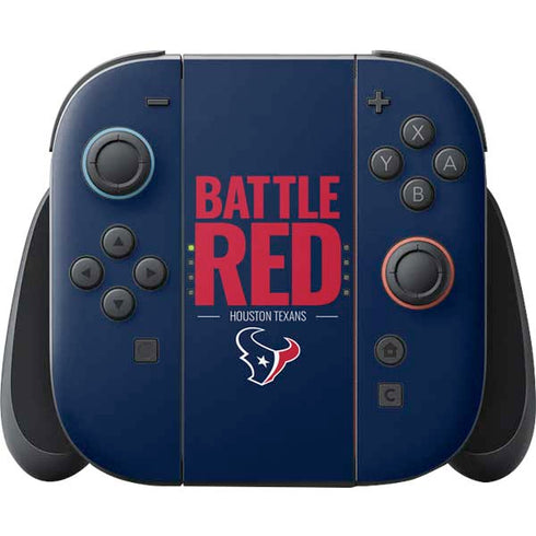 NFL Houston Texans Team Motto Nintendo Skins