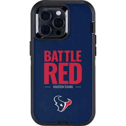 NFL Houston Texans Team Motto Otterbox Defender iPhone Skin