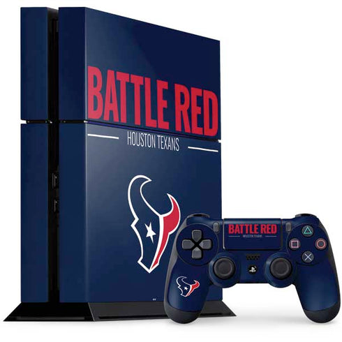 NFL Houston Texans Team Motto PlayStation PS4 Skins