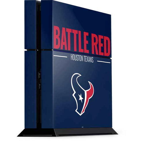 NFL Houston Texans Team Motto PlayStation PS4 Skins
