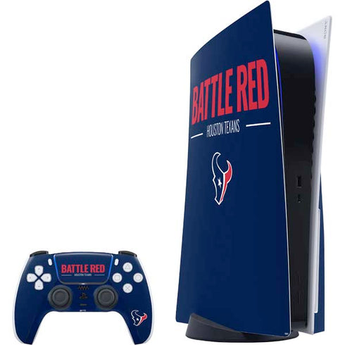 NFL Houston Texans Team Motto PlayStation PS5 Skins