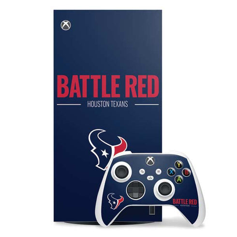 NFL Houston Texans Team Motto Xbox Series X Skins