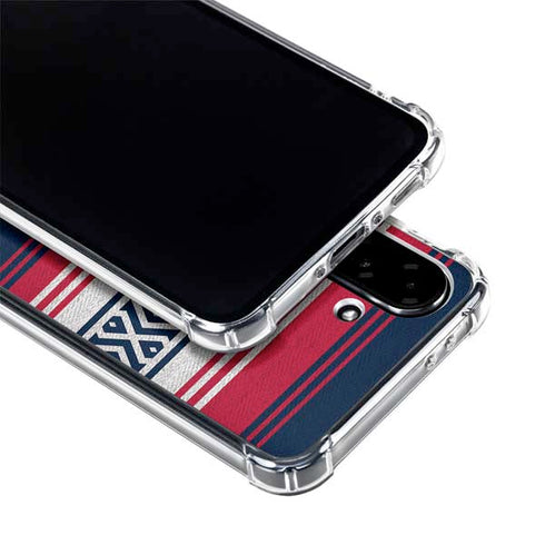 NFL Houston Texans Trailblazer Galaxy A36 5G Clear Case
