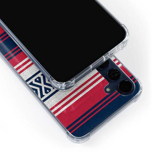 NFL Houston Texans Trailblazer Galaxy A55 5G Clear Case