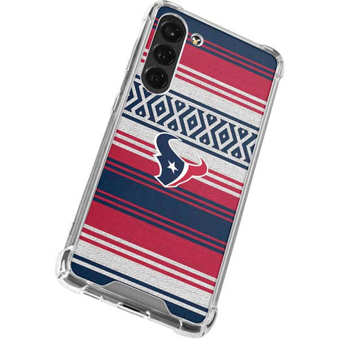 NFL Houston Texans Trailblazer Galaxy S24 FE Clear Case