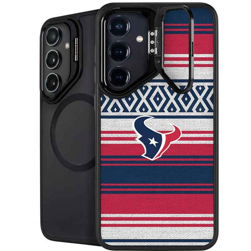 NFL Houston Texans Trailblazer Galaxy S25 Plus Kickstand Case