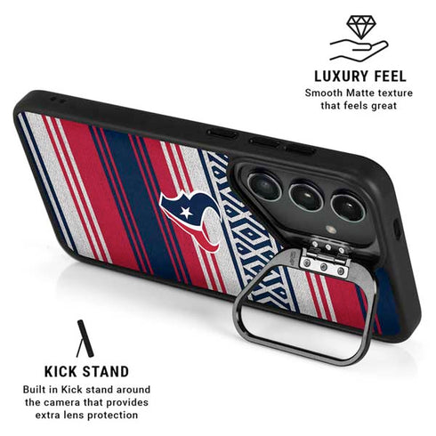 NFL Houston Texans Trailblazer Galaxy S25 Plus Kickstand Case
